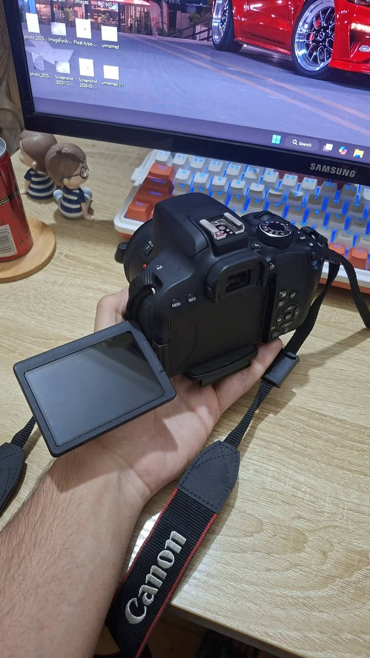 للبيع
Canon 800d + 18-55mm f4 / 700 الف
50mm f1.8 / 100 الف
24mm f2.8 / 100 الف
جنطة ظهر + ترايبود اصلي + 2 فلاتر عدسة + عدة تنظيف / 100 الف


**إذا كنت صاحب هذا الإعلان وتريد حذفه لأي سبب، رجاءا أرسل رسالة إلى الدعم الفني**