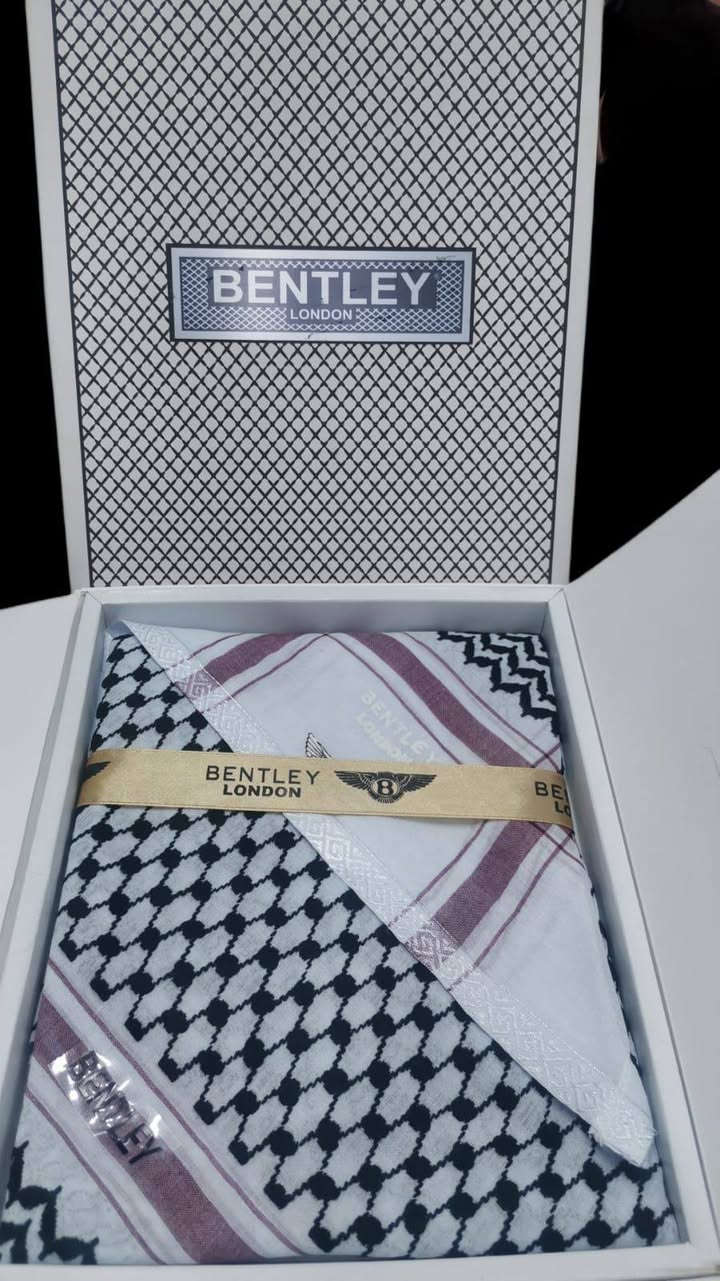 يشماغ بنتلي الاصلي قطن 100%
قياس 55/60
محل محمد بشار الصيادي 
يوجد توصيل
رقم الهاتف ***********
