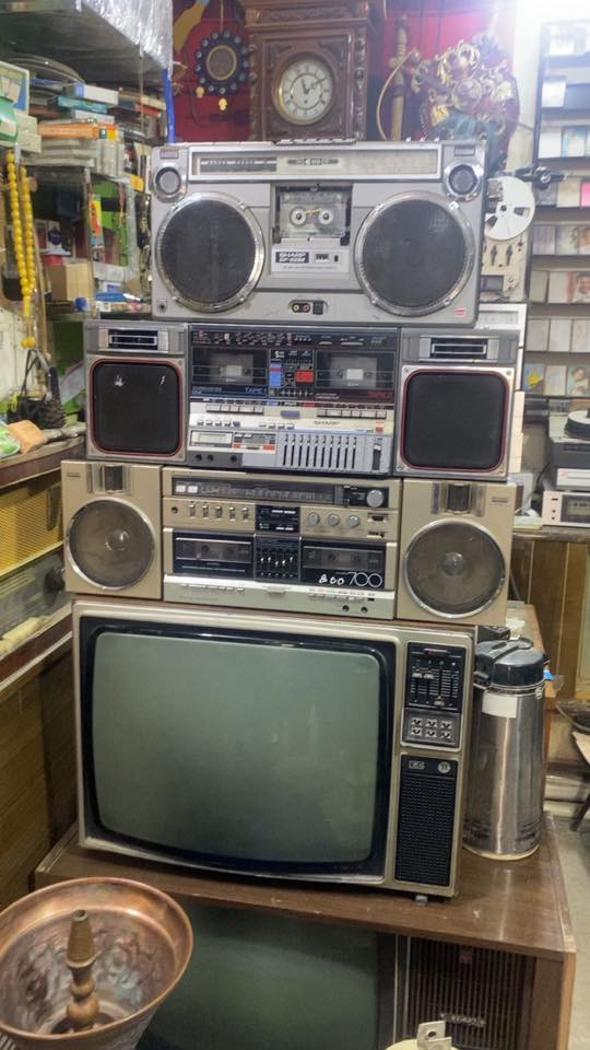 مجموعة مسجلات قديمة للبيع ***********
