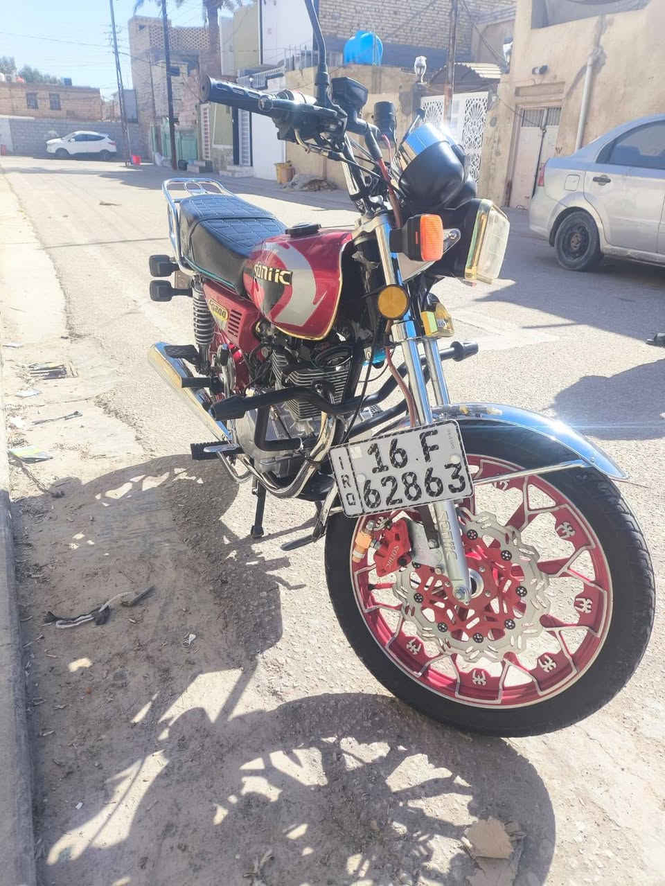 سلام عليكم دراجه موديل 18 طالعه بل 25 رقم سنويه سعر 1300 وبيه مجال للطيبين رقمي ***********
