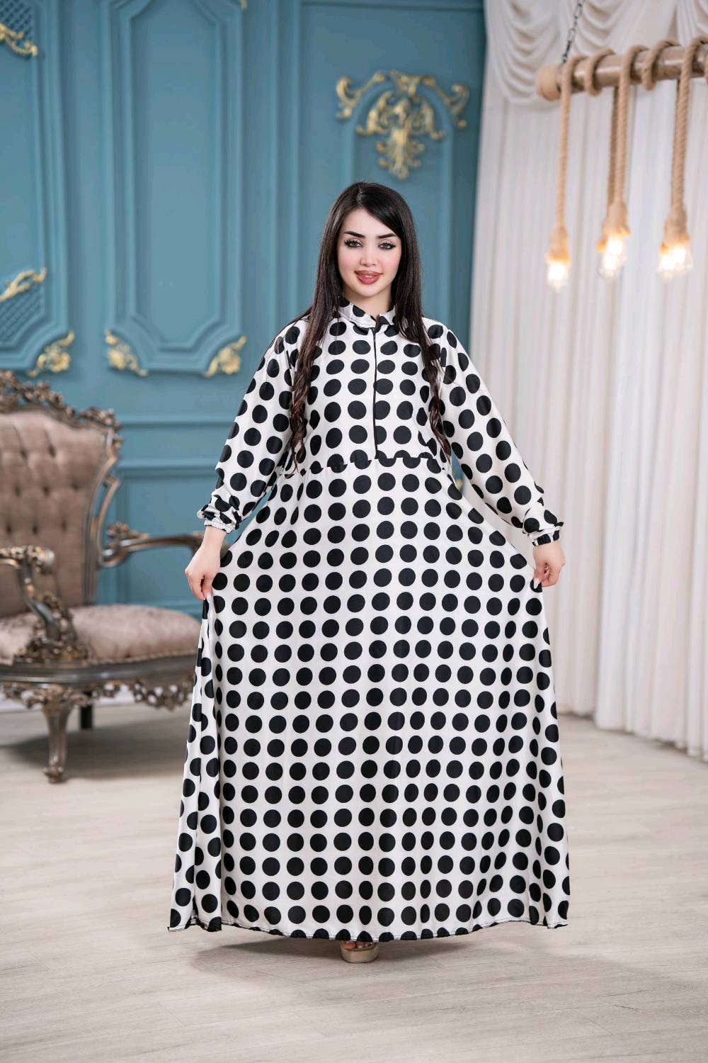 فستان نسائي كلوش

خامة ستن فرنسي 

فري سايز لحد ١١٠ كيلو
 

توصيل جميع المحافظات 5 الف

M