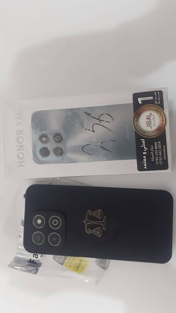 هونـر x6b
HONOR X6b
مستخدم شهرين نظيف الى ابعد درجة (جلخ مابي) 

- الذاكرة 256GB
- غراض الجهاز كاملة معاه
- ضمان سنة من (جبال) 
-السعر 135الف 

مكاني موصل الايمن 
هـ. ***********
