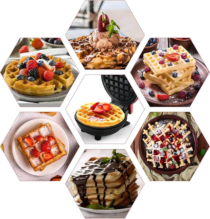 ✨ وافل سريع ولذيذ بكل سهولة!

ماكينة وافل صغيرة وعملية، مثالية للاستخدام اليومي 😋
تسخين سريع وقوة 350 واط ⏱️
سطح مانع للالتصاق وسهلة التنظيف 🙌
حجم صغير وما تاخذ مساحة 📦

وافل جاهز بدقائق وبطعم يجنن