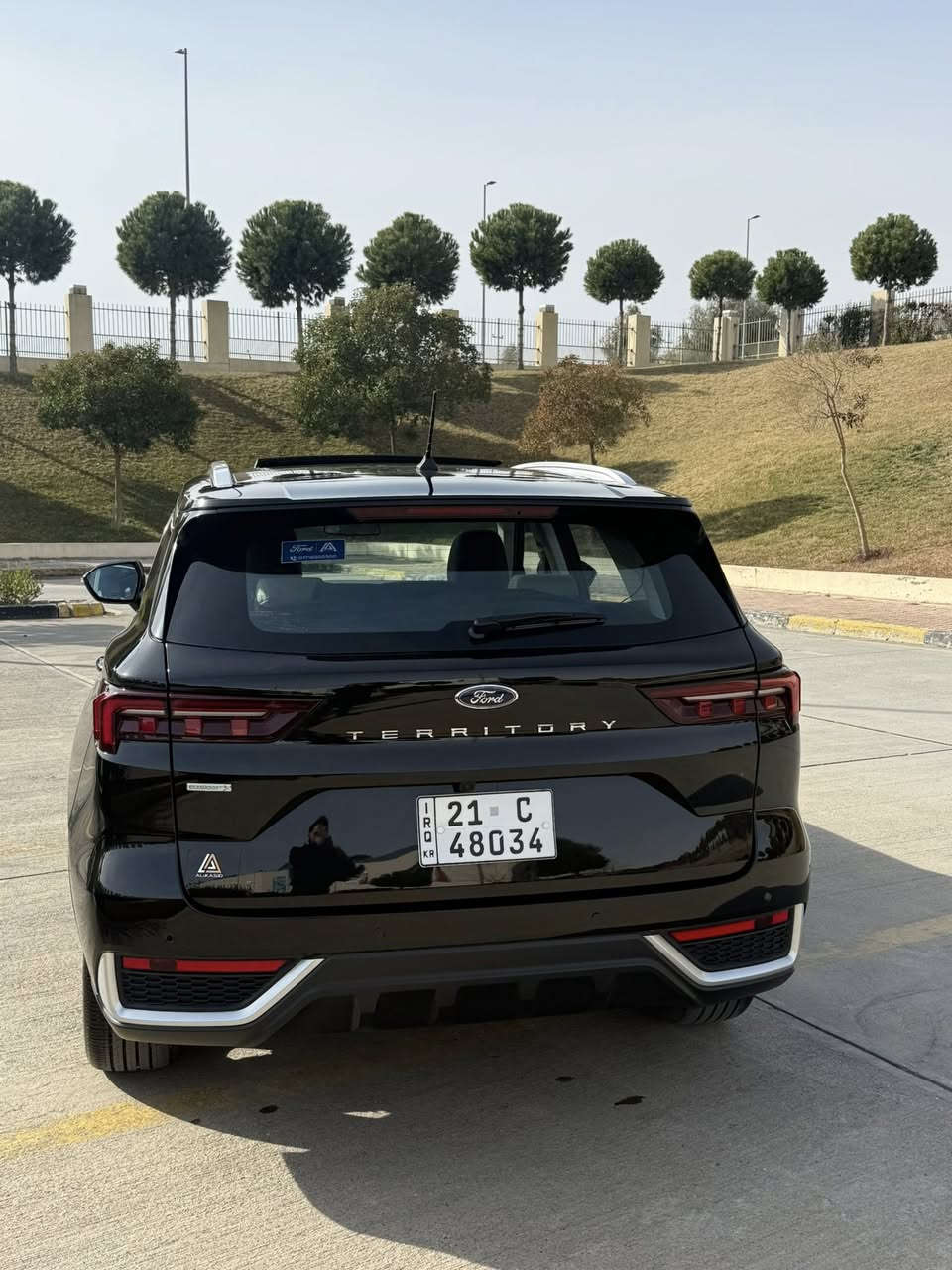 فورد تيريتوري 2024 اعلي فئة TREND
ماشية 23 ألف كيلومتر حقيقي 
بيها 5 سنوات ضمان شركة 
بانروما مشن جلد بصمة 
شاشة كيج الكتروني أوتو هولد
بريك بصمة رادار مراية 
حساسات كامرة 
تحكم ستيرن تبريد مركزي 
مابيها أي خلل او نقص

كير مكينة بشرط برغي ممفتوحة 
سنوية جديدة لل 2030

رقم صاحب السيارة 
***********
