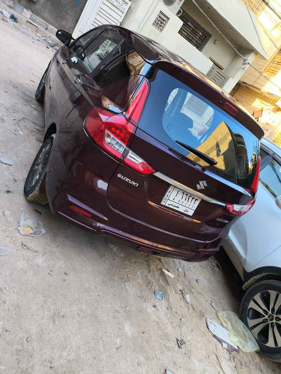 السلام عليكم سياره ساسوكي ارتيجيا 7راكب مكينه 1500بيه صبغ بنيد وجاملخ بارد كير مكينه حد اديه كله مكفول ماشيه 65 قابله للزياد السعر 120وبيه مجال اني مكلف بل نشر الشراي يخابر ***********
