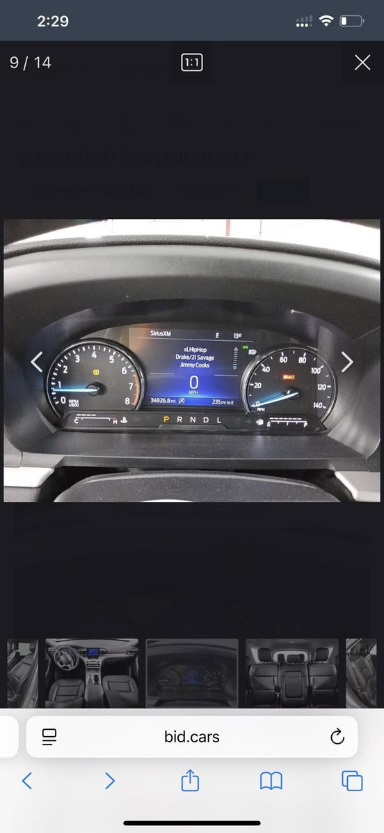 فورد اكسبلور  XLT
كلين تايتل✅✅

بدون صبوغ✅✅

بدون ايرباك✅✅

الموديل : 2023

اللون : سلفر 

 العداد :   ٣٦  الف مايل 

بصمة تشغيل

بصمات ابواب 

مري شفط 

يدات ستيل 

ستيرن تدفئة 

كراسي جميعها تحكم كهربائي 

كراسي جلد بلادي 

صندوق كهربائي 

حساسات خلفية

تشغيل عن بعد

بصمة ترحيب 

تبريد خلفي

عدد المقاعد (7) راكب

رادار  امامي وخلفي

كاميرة خلفية

كشافات

اوتو ستوب

دبل صالنصه

محرك 4 سلندر توربو 

دبل  اكسل 4wd

*********** واتساپ

مكان سياره اربيل

سعر 275 ورقه ويه رقم ✅✅✅
