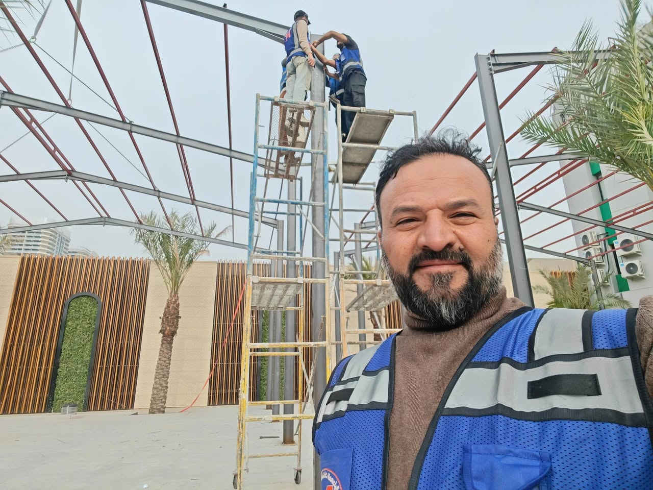 متابعينا الكرام يسرمعمل الماهر للأنشاءات  المعدنيه
بتجهيز كافة انواع 
جملونات....المخازن .....مسقفات....والابنيه الستيل ستركجر ....حقول دواجن ...كرفانات 
تصفير الارض واخذ الاوزان بأدق التفاصيل 
وبأسعار تنافسيه
ماعليك سوى الاتصال على الرقم ***********
بأدارة الاستاذ ماهر ابو محمد
بغداد الشعب منطقة السريدات
