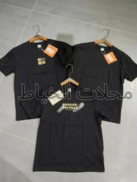 اسود قطن صيني • XL/4X • درزن ٣ موديلات