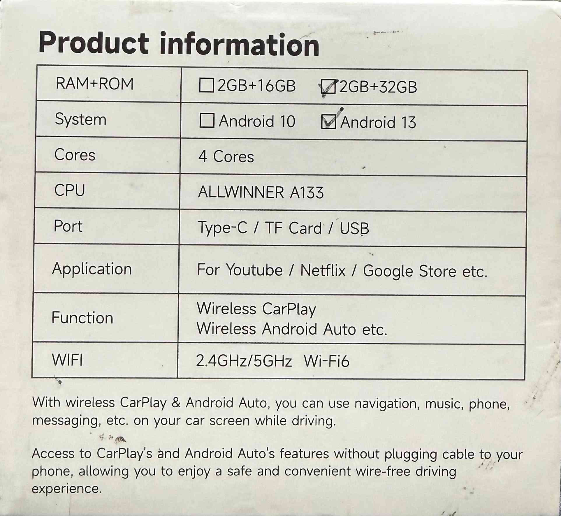 كار بلي ذاكره 32 سعر مع توصيل 55 الف


**إذا كنت صاحب هذا الإعلان وتريد حذفه لأي سبب، رجاءا أرسل رسالة إلى الدعم الفني**
