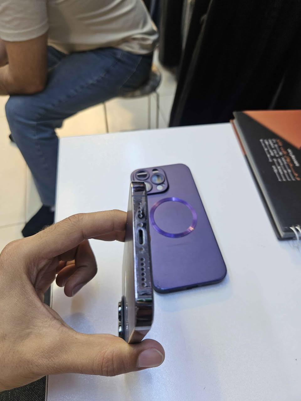 Iphone 14 Pro Max 
256 
ZAA
2 SIM
Battrey 78
نەکراوە و پاکە و کارتۆن و کێبڵی شەریکەشی لەگەڵە تەنیا  کەمێک وردە شوخی ئیتاری هەیە 
نرخی 579$ یان گۆڕینەوە بە ئەندرۆیدی 512 یان 1 تێرا السليمانية, العراق


**إذا كنت صاحب هذا الإعلان وتريد حذفه لأي سبب، رجاءا أرسل رسالة إلى الدعم الفني**