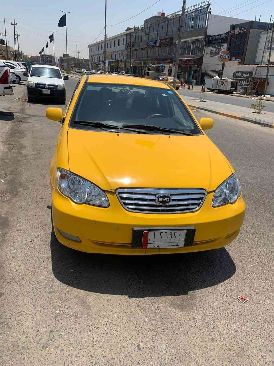 السلام عليكم 
بي واي دي 2019 F3 حره جهة السايق مصلحه وبيه صبغ المكان السماوة السعر 65وبيه مجال ***********
