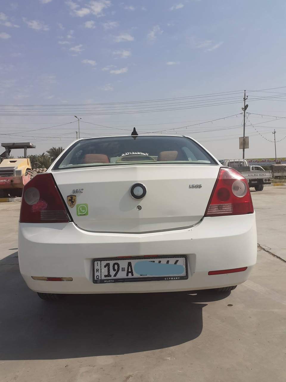 السلام عليكم سيارة جيلي Mk
موديل 2013 مكفوله كفاله عامه من الصبغ والضربه السيارة بأسمي سنويه لل 2029 تبريد شغال كهربائيات كله شغاله تايرات جدد السيارة جاهزة ماعدا المكينه بيه خيط بخار فقط مكاني ديوانيه قضاء الدغارة السعر 43 وبيه مجال بصيط 

رقم الهاتف /***********
