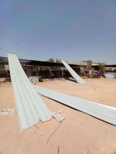 سلام عليكم حداد حداده عامه لعمل السقائف الكيسبان وغيرها والكرفانات والمحجر مكاني نجف. خاص مفتوح رقم ***********
