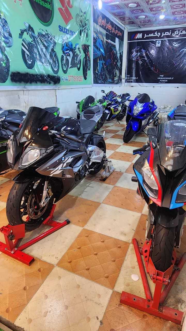 شلونكم عمي أقره انتباه انتباه  بمناسبه العيد مبقه شي عليه
سوينالكم عرض عله كل الدراجات بل معرض
كل الدراجات الموجودة بل معرض من تشتري السعر الورق عله السعر القديم الي
هوه 145الف تمام
اليوم حبيت أعرض الكم هاي الدراجات BMW s 1000 rr 2018
BMW s 1000 rr 2017
لأسعار اقل من السوك
ملاحظة لاتقارن دراجات معرض معا دراجات الشارع👌
ماشيات  اقل 20 الف
هدرز كامل اكره
يدات
حماية مكينه
الحادث فقط تغير كفر
عنوان المعرض البصره شارع الزيتون مقابيل شركة المخلص *********** لاستفسار تحياتي للجميع
