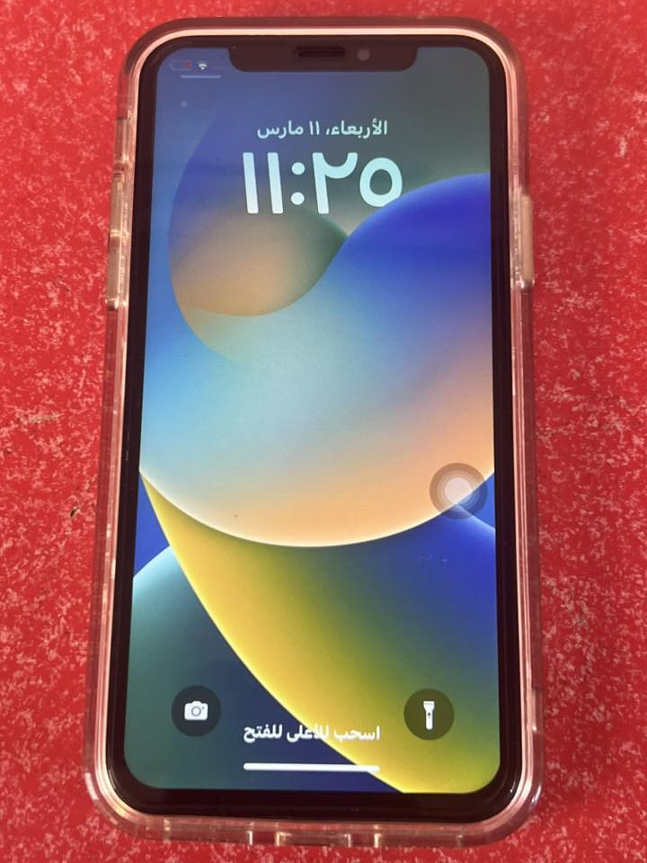 السلام عليكم
ايفون x ذاكرة 64 مبدل بطارية اصلية 
150 ألف 

***********
