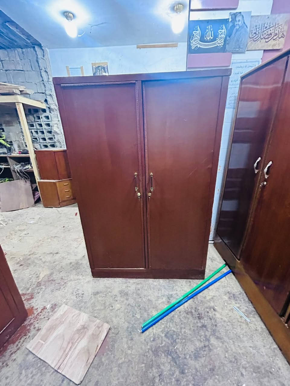 كنتور 3بوب حطاطة السعر 190الف
كنتور 3بوب حطاطة السعر 175الف
كنتور 3بوب حطاطة السعر 140الف
كنتور بابين حطاطة السعر 110الف
ميز مراية حطاطة عدد 2سعرالواحد60الف
جرابي نفر عدد 2سعرالواحد50الف 
العنوان التاميم القادسية الاولى شارع المشاتل 
للأستفسار***********

