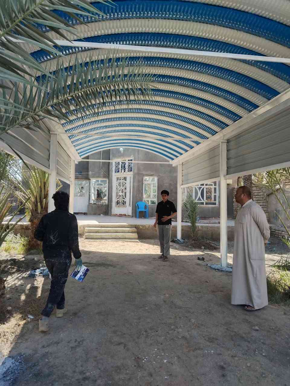 عمل سقايف الكيسبان بسعار مناسبه ***********/***********/ حدادة محمد عمل درجه اولى  كافت القياسات والجملونات الكيسبان بسعار مناسبه جدا جدا 🫡
