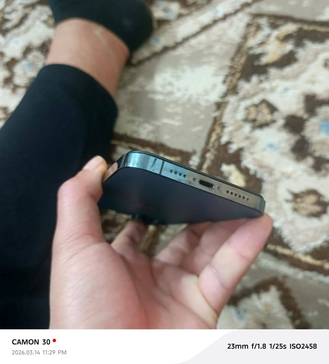 اسلام عليكم جميعا
ايفون 12 برو ماكس 
ذاكره 256
بطاريه 71 ما مبدله وشحنو فول
مبدل فقط شاشه والوانها حلوهه 
كلشي شغال بي ما بب اي عطل
للبيع او مراوس بجهاز يشغل 120 فريم بوبجي


**إذا كنت صاحب هذا الإعلان وتريد حذفه لأي سبب، رجاءا أرسل رسالة إلى الدعم الفني**