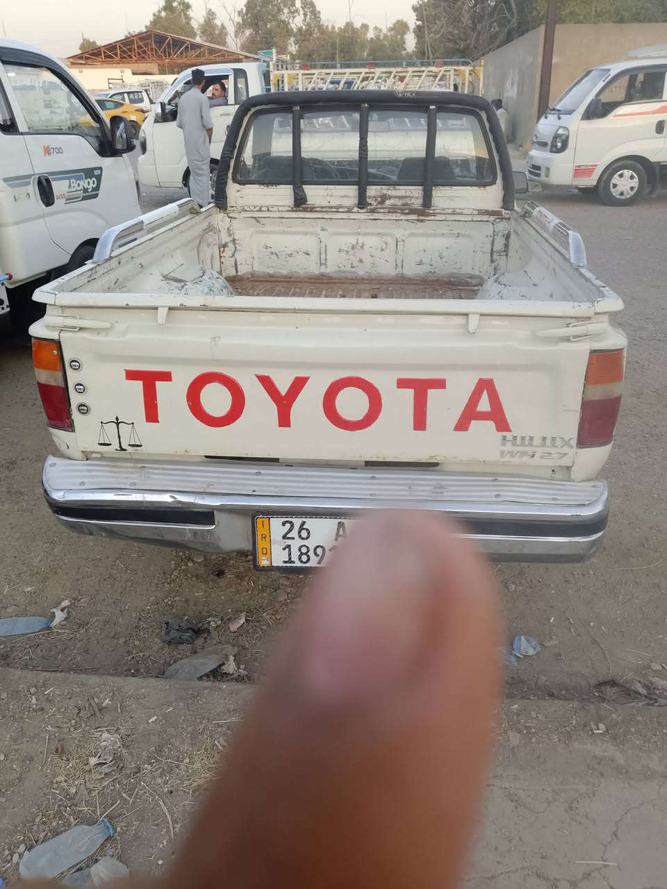 بيكم تيوتا موديل 89 سنويه اب اسمي مشروع وطني رقم صلاح الدين شرط التحويل والغرامات كلا مكفول شاصي وكير ومكينه لا صرف ولا بخار سياره عل بلاد بعدها صبغ فقط جاملغ خلفي كهربائيات شغاله
السعر 54 وبيها مجال
عنوان كركوك
***********
