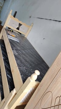 سرير نفر • خشب عراقي • مع وبدون دوشمة