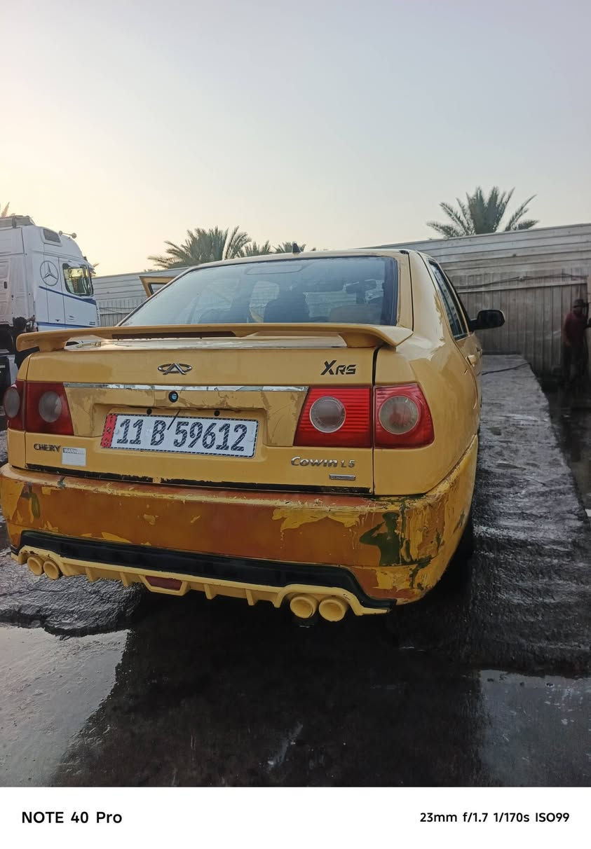 سلام عليكم شيري كوين محوره كير محرك كورلا ١٦٠٠ 
موديل ٢٠١١ سنويه ال ٢٨ مصفره هيه وغرامات 
شرط التحويل  بيه نقوصات بسيطة
مكان سياره بل فلوجه 
سعر ٢٧ و بيه مجال 
*********** واتساب 
***********
