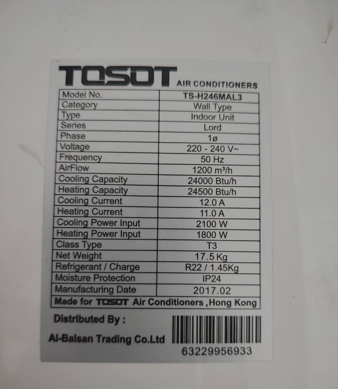 السلام عليكم سبلت توسوت للبيع طنين للبيع شغال من النوع القديم بي نقص غاز وليس ليك بي نقص غاز السعر  300 قفل *********** واتساب
