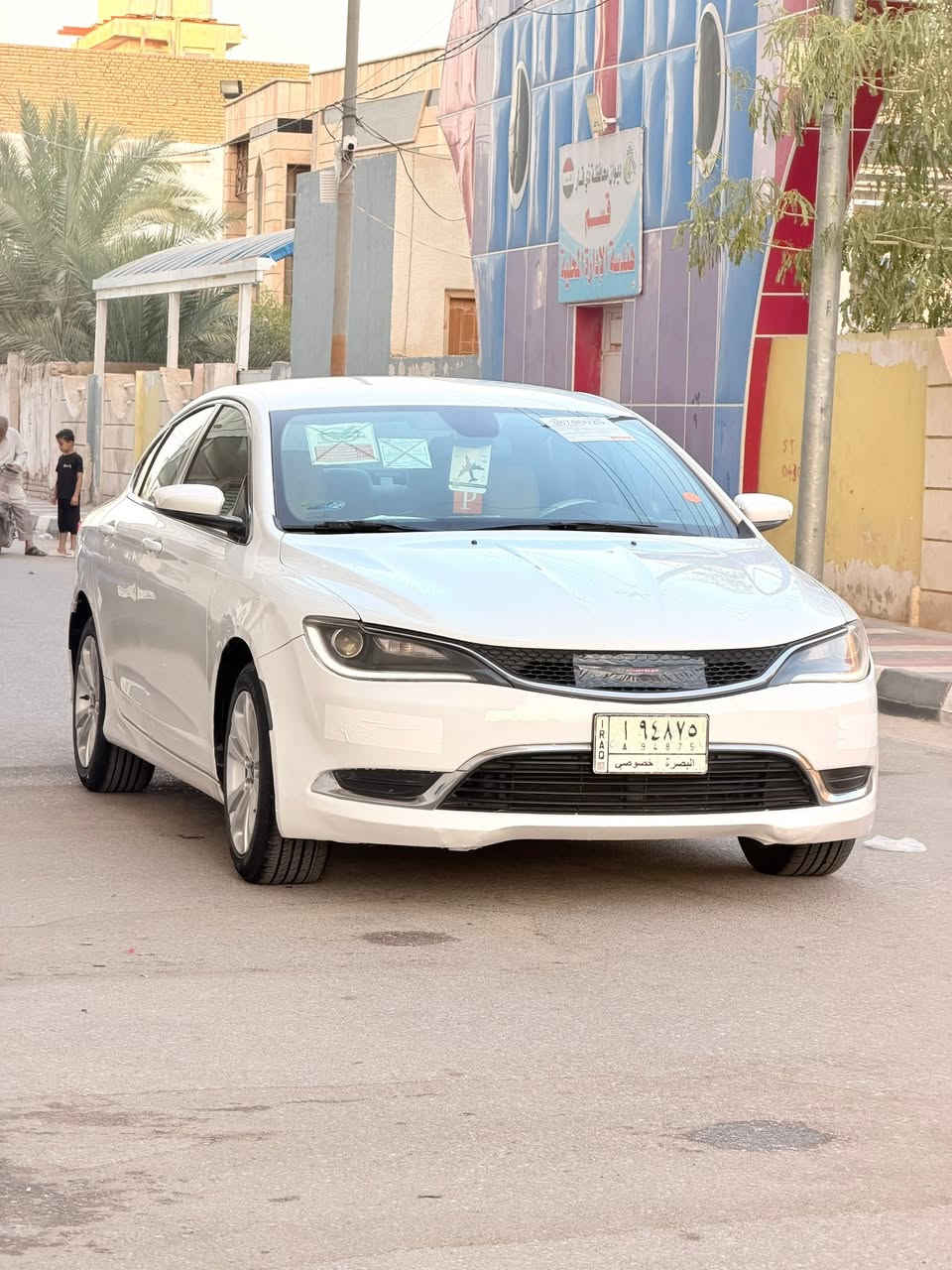 سلام عليكم ورحمة الله كرايسلر  سي 200 وارد امريكي موديل 2015 حره مشروع وطني حادث جانبي بابتين مبدلات اصليات نفس الون بجم كبس شركه شرط محرك 2400 مواصفات نص فول دواخل عسلي بلاد سياره كلش جديده وجاهزه من جميع النواحي محرك كير تبريد كفاله العنوان الناصريه المركز موبايل *********** السعر 97وبي مجال
