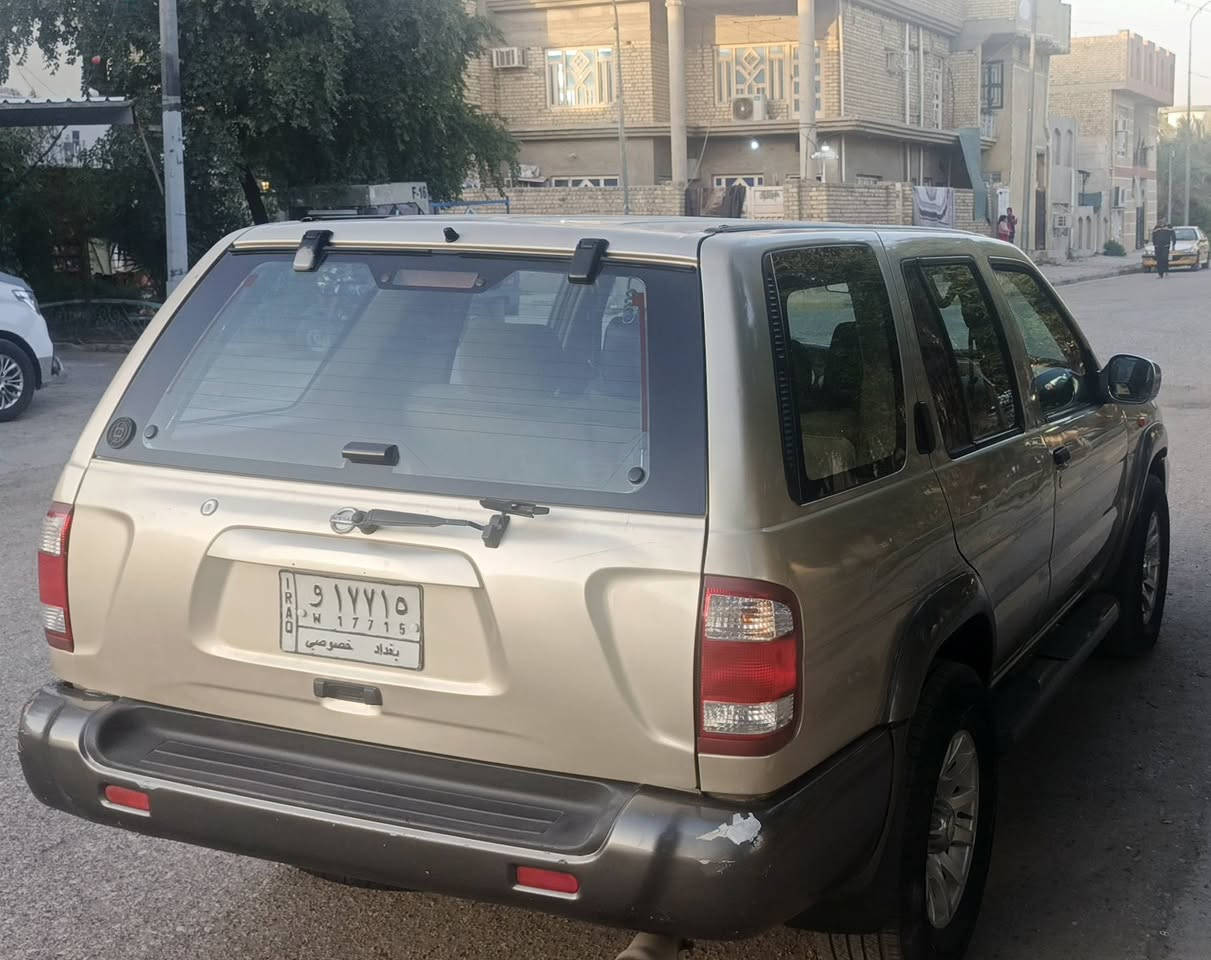 نيسان بافندر 2003 محرك 3500 ستة سلندر السعر 80ورقة مكان السيارة كوت الرقم ***********
