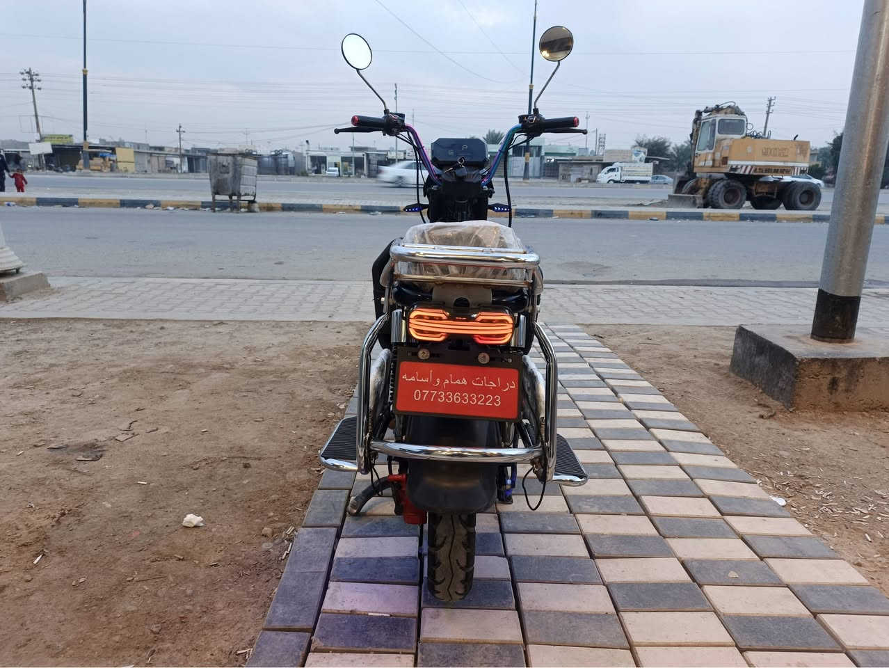 ماطور شحن جبلي همام و اسامة 🛑 نضافة فول كامل من كلشي جندطة سماعات بلوتوث 🛑2025🔴6بطاريات ⚫️البطاريات (عل فحص)  
🛑السعر(600) و بي مجال 30 حك جية 
 
مكان صقلاوية شهداء الاولة 

للتواصل على الرقم و بي واتساب 

(***********)
