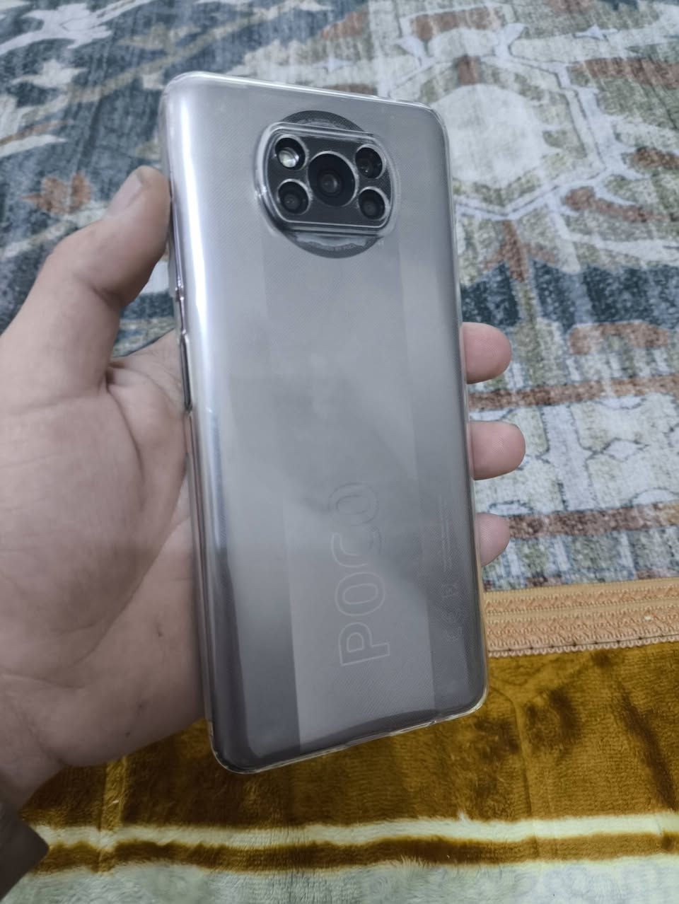 السلام عليكم 
بوكو X3 برو 
ذاكره 256 + العشوائيه 8 
البطاريه 5160 ملل 
الصوت ستريو دبل سماعه 
ببجي 60 فريم بجميع الدقاة 
الشاحن تايبسي تيربو جارجر 
الجهاز كله عل فحص 
مكاني ديوانيه مركز 
اتصال ***********
