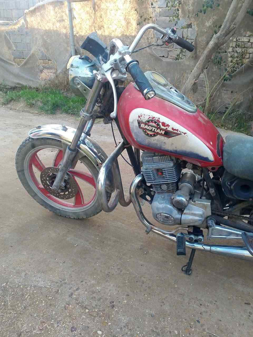 للبيع بدون اوراق جونده نقص كهربائيات تشتغل نكره زوج تايرات جوبلس مكينه زينه دراجه  جاهزه مكاني الحمزه الغربي السعر 325 وبيه مجال ***********
