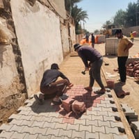 كادر كربستون مقرنص ساقيه صب شوارع  جاهز نشتغل في كل المحافظات  اسعار م...