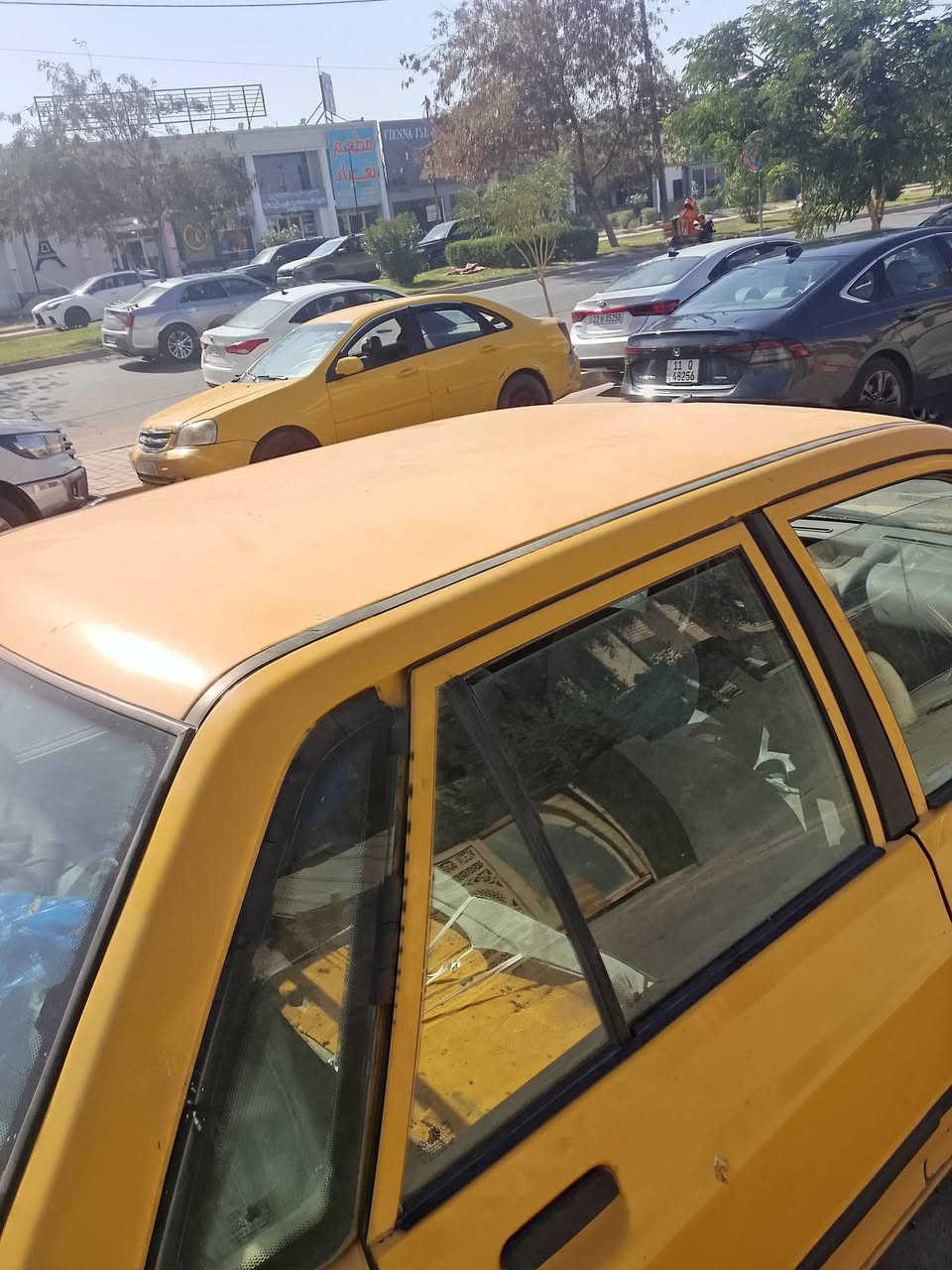 السلام عليكم سايبه موديل ١٢ كير مكينه واحد على واحد سياره نظيفه مكاني بغداد بيها فقط هاي الظربه مكاني بغداد رايدها ٢٢ وبيها مجال مستعجل على البيع ***********
