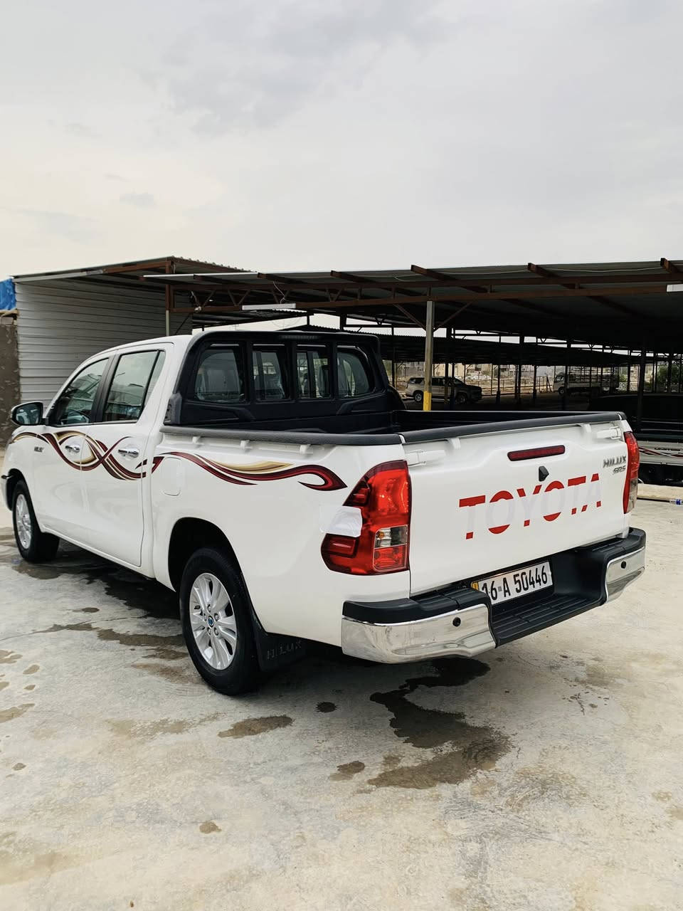 آللهم صلِ على محمد وآل محمد 
 تيوتا هايلوكس 
كويتي وارد الساير
موديل 2025 
رقم قادسيه دولي 
كفاله عامه بيهه فقط pdr بالجاملغ الخلفي موضح بالصور 
عداد المشي 25 الف فقط 
درع امامي 
بجم فول لد 
شاشه كامره حساس 
مكان السياره الديوانيه 
السعر 300 
للأستفسار 
***********
