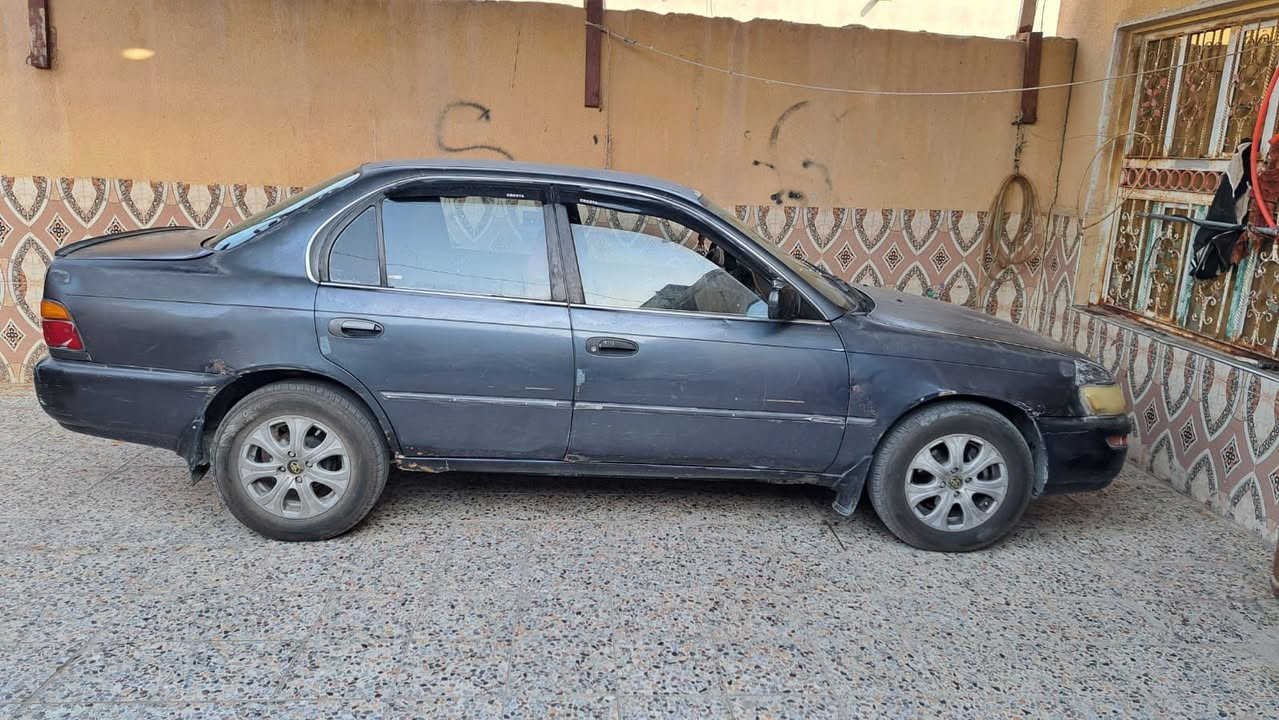 كورلا مديل 94 رقم بصره بأسمي كير ومكينه 1600مكفولات مكفوله من الكص والنقل والضربه والصبغ تخم تاير باتري جديد سلف جديد حداده جديده كهربائيات كلها شغاله السعر 40 وبيها مجال بسيط بصره قضاء المدينه ***********
