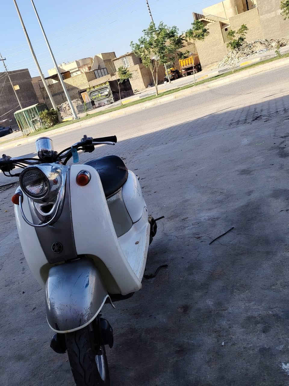 اسلام عليكم من رخصة لادمن دراجه ٦٠ كلاسك البيع محرك خير من الله شاصي مكفول تواير جديد دبل أمامي وخلفي جديد كهرباء كلها شغاله اشاير لايت هورن كله شغال
السعر ٢٥٠ وبيها مجال قليل حق الجيه فقط مكاني كربلاء حي السلام ***********
