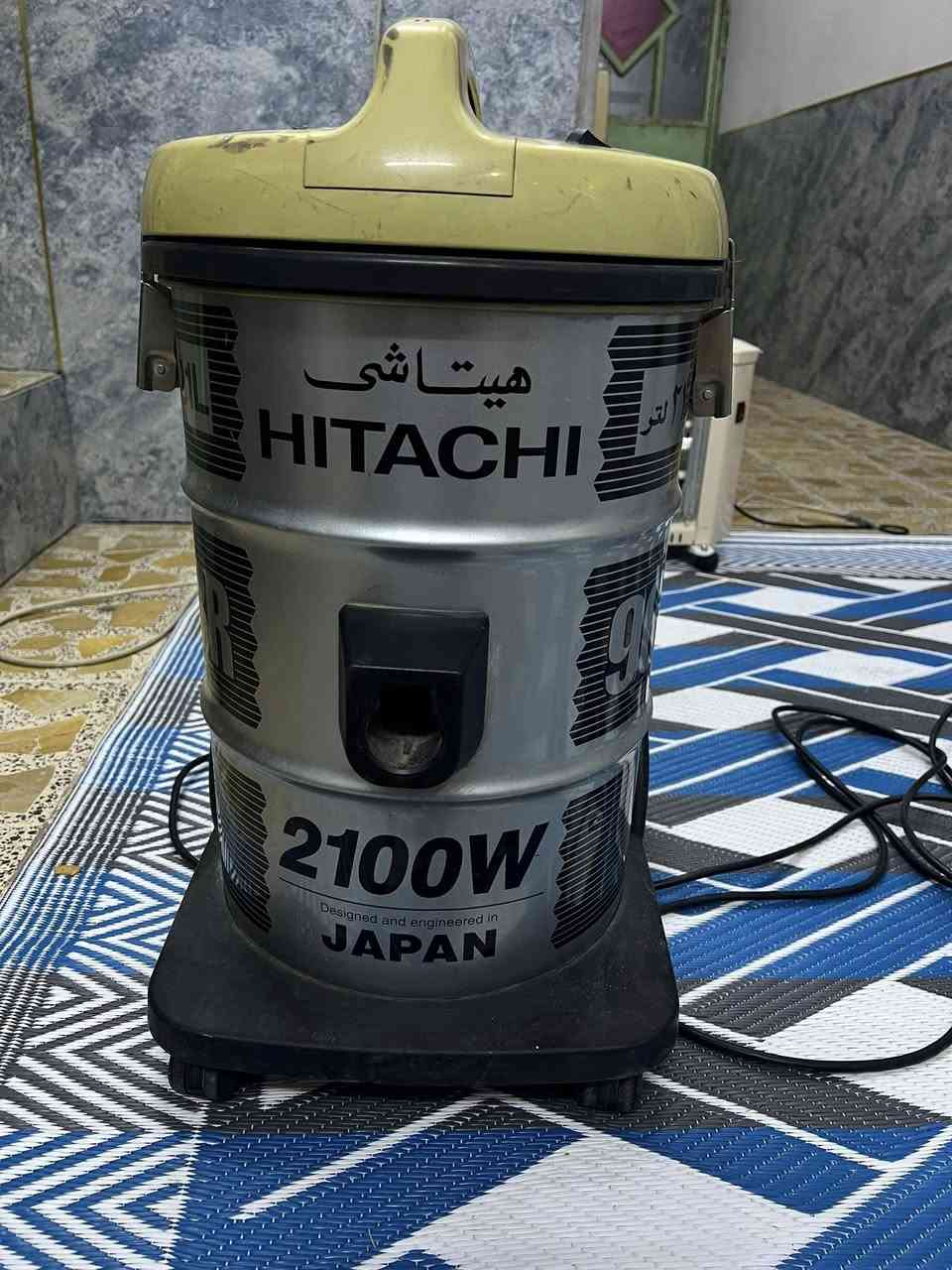 مكنسة كهربائية نوع هيتاشي يابانية اصلية سعة 21لتر يعني تنظفلك بيت 200متر طابقين وزايد وقوة الشفط 2100w كلش قوية سعرها 65الف 
رقمي ***********
