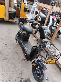 دراجة شحن • بطاريات ضعيفة • شارع فلسطين