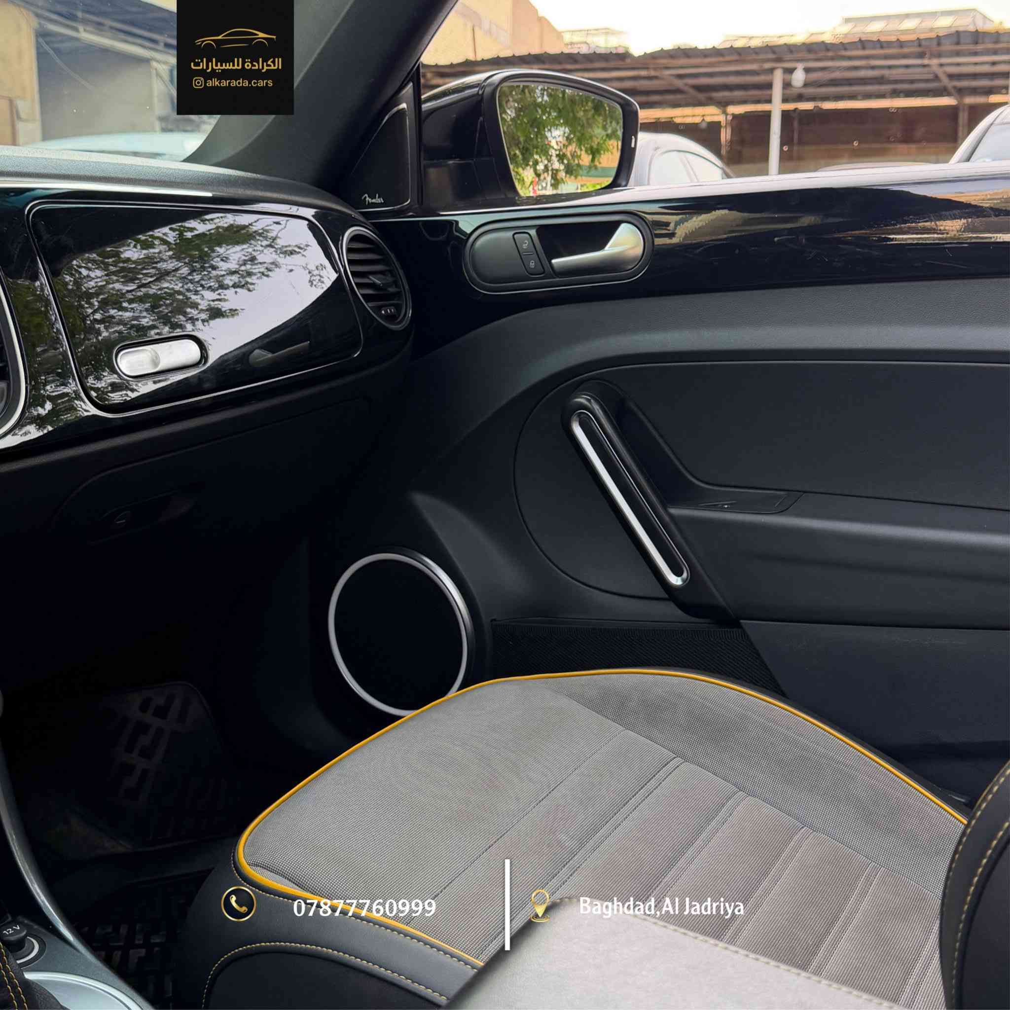 _ النوع: [ Volkswagen Beetle ] كشف مغلفة 
_ الموديل: [2018]
_ الكيلومتر: [51,000 كم]
_الضرر : [بدون ضرر ] 
_ السعر: [28,000,000 د.ع /ثمانية و عشرين مليون]
_ الموقع: بغداد – الجادرية 
_ للاستفسار: ***********⁩⁩⁩
