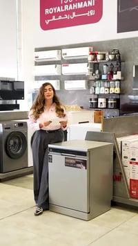 #جديد وبسعر مغري470الف  غسالة مواعين رويال رحماني الجديدة بأعلى المواص...