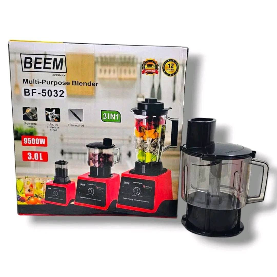 الف رحمه على روح امه وابو ليعلقلي هذا مصدر رزقي الوحيد 
 خلاط كهربائي BEEM BF-5032
وعاء خلاط رئيسي بسعة 3.0 لتر
مطحنة صغيرة لطحن البهارات والحبوب
وعاء فرامة للحوم والخضروات
علبة ضغط (stirring rod)
كابل طاقة متين
يعمل على 220–240 فولت  50–60 هرتز
يتوفر خدمة توصيل لكل المحافظات 🚙 بغداد, العراق


**إذا كنت صاحب هذا الإعلان وتريد حذفه لأي سبب، رجاءا أرسل رسالة إلى الدعم الفني**