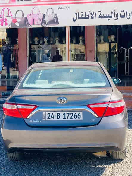 سلام عليكم كامري موديل 2015
LE
كير محرك شرط لاصرف ولانفخ 
مواصفاتها معروفه
الضرر ابيعك حزام اثر تكحيل 
بيها دواخل شي قليل
سياره جاهزه من كلشي 
سنويه هزه كلو جديد
لاستفسار اتصل وبيك خير ودلل ***********
ترهم مراوس حسب القناعه
