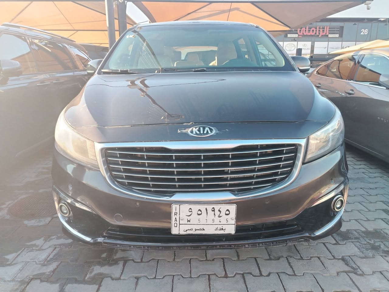 سلام عليكم اخواني سيدونا ٢٠١٦ للبيع اومراوس او قسط
خليجي بيه قطعتين تبديل بدون صبغ اصلي
قطعتين رش للجماليه
السيارة بصمة أبواب وصندوق اللون جوزي
السعر المطلوب ١٥٥ وبيه مجال للشراي نقدا
للاستفسار ***********
موجود معارض كربلاء النموذجية مكتب الزاملي ***********سيدحسين
بالاقساط ١٧٥
مراوس بأقل للحاجة
