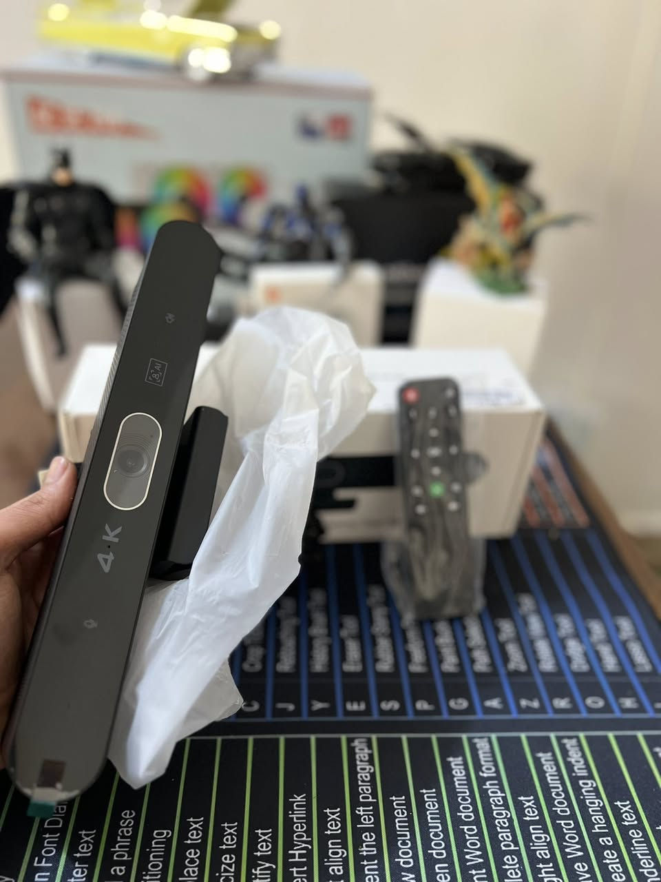 🌎 كاميرا ويب RayBir
📍دقة 4k مدعم بالذكاء الصناعي 
📍تتبع وجوه +تركيز تلقائي
📍مصفوفة مايكروفونات 
📍سماعة ستيريو

خلي سعر وبالعافية


**إذا كنت صاحب هذا الإعلان وتريد حذفه لأي سبب، رجاءا أرسل رسالة إلى الدعم الفني**