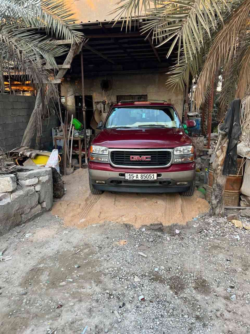 السلام عليكم
سياره جمسي للبيع مديل 2005
سياره جاهزه من كلشي مكينه وكير كله مكفول كهربائيات كلها شغاله تخم تاير جديد حداديه جديده 
مكينه 8.100كير 1000مكفوله من صبغ والضربه 
سياره باسمي سنويه ل 2030سياره حلوه ونشطه السعر 155وبيها مجال عنوان البصره ابو الخصيب ***********
