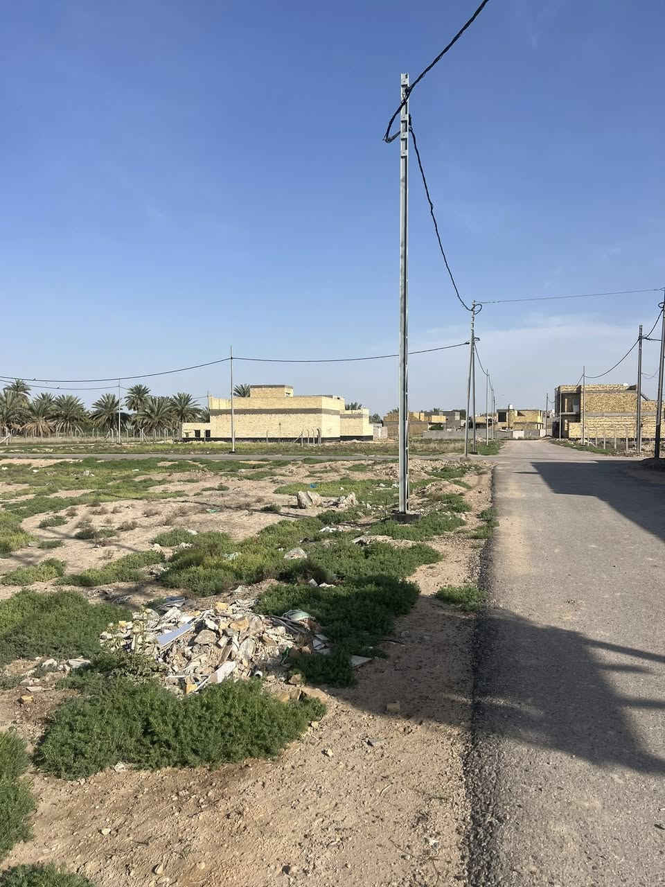 السلام عليكم
🔴قطع اراضي طابو زراعي سند ٢٥🔴

تقسيم جديد

المساحه :200م

العنوان :الحله ورديه خارج قرب مستشفى الكفيل🏥

يتوفر كافة الخدمات

ماء وكهرباء واناره وتبليط عرض الشارع ١٠ متر 

للتواصل والاستفسار الاتصال على الرقم 

***********
