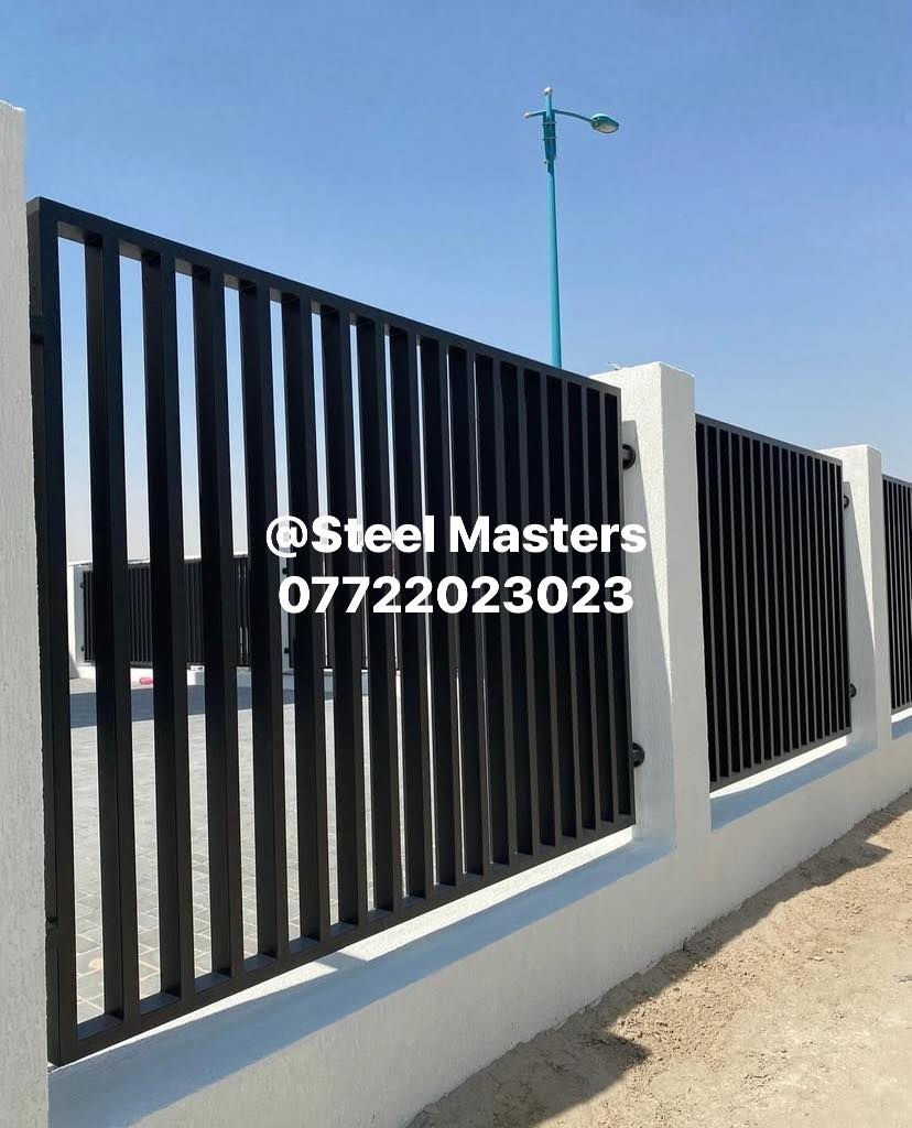 🛑نقدا & بالتقسيط 
ورشة Steel Masters لأعمال الحدادة 

تنفيذ وتوريد أبواب واساور خارجية حديد للمشاريع والمجمعات 

✅ تصميمات قوية وجمالية تتناسب مع الطابع التجاري 
✅ خدمات حديد عالية الجودة لضمان الامن والمتانة
✅ تنفيذ دقيق وتشطيب احترافي وفق اعلى معايير الجودة 

📐تصميم عملي يجمع بين الاناقة_ المتانة

تنفيذ فعلي من ورشة #steel_masters

📍 للتواصل والاستفسار:
+964 ***********
العراق_بغداد
