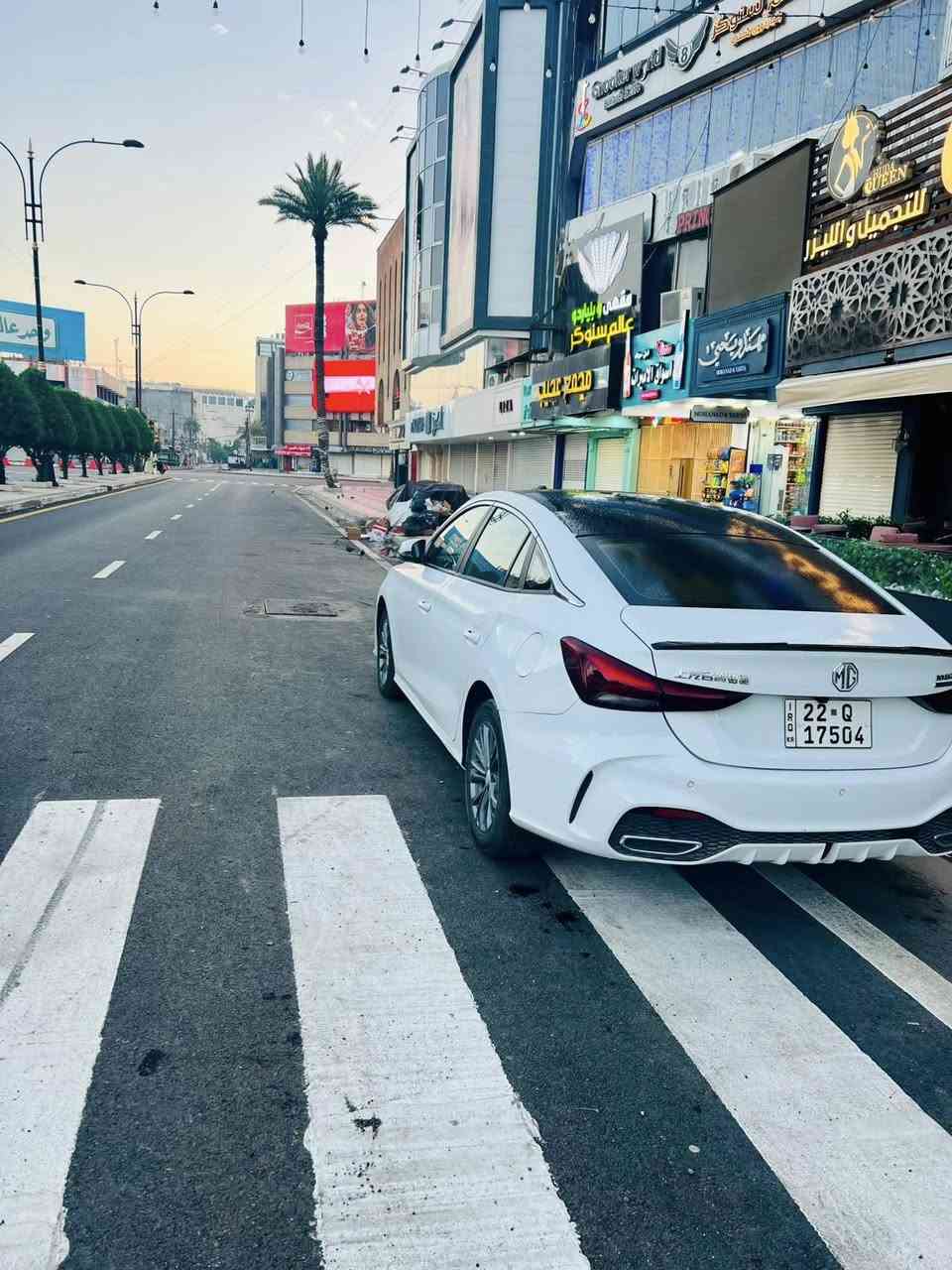للبيع سيارة MG 5 GT Sport 2025
✅فول مواصفات

• مکینە 1.5 تيربو

•كشن جلد وكير ماوس اوتماتيك

• بصمة و شاشة اكتف و كاميرا ٣٦٠ درجە

• بريك كهربايي و لايت ليد و زينون

• أوتو هولد (Auto Hold)

• سلايد روف وتحكمات ستيرن 

• حساس خلفي

• ماشيه 20000 km

•رقم اربيل

• المكان بغداد المنصور

• السعر 120$ وبيها مجال

• للتواصل *********** واتسأب
