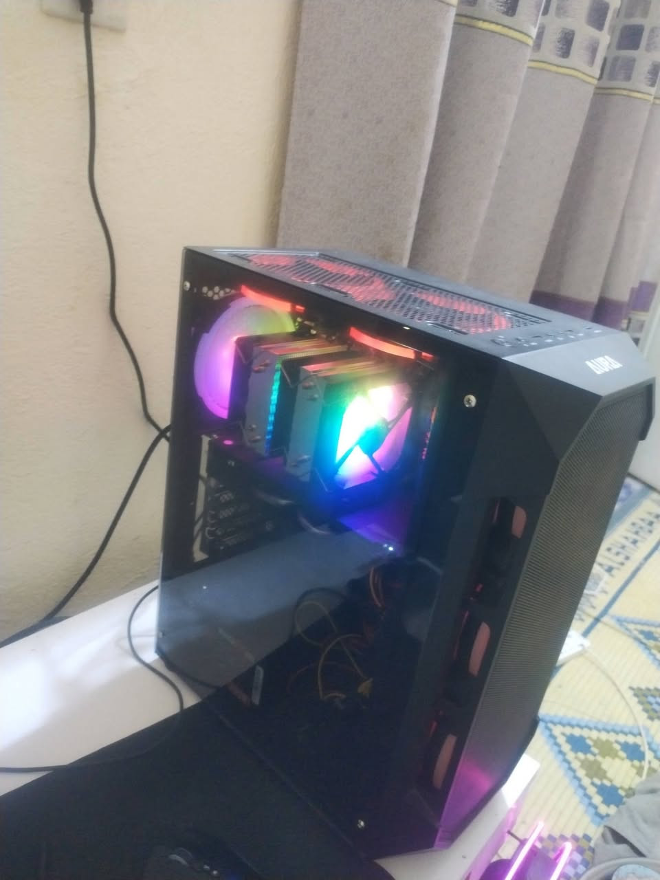 كيس للبيع سعره ٣٥٠ المواصفات
Intel(R)Xeno(R) E5-2667 v3 3,20ghz

Soyo MB x99

16gb 3200 

128nvme - 500gb hdd

Rx 580 8gb

600w agio


**إذا كنت صاحب هذا الإعلان وتريد حذفه لأي سبب، رجاءا أرسل رسالة إلى الدعم الفني**