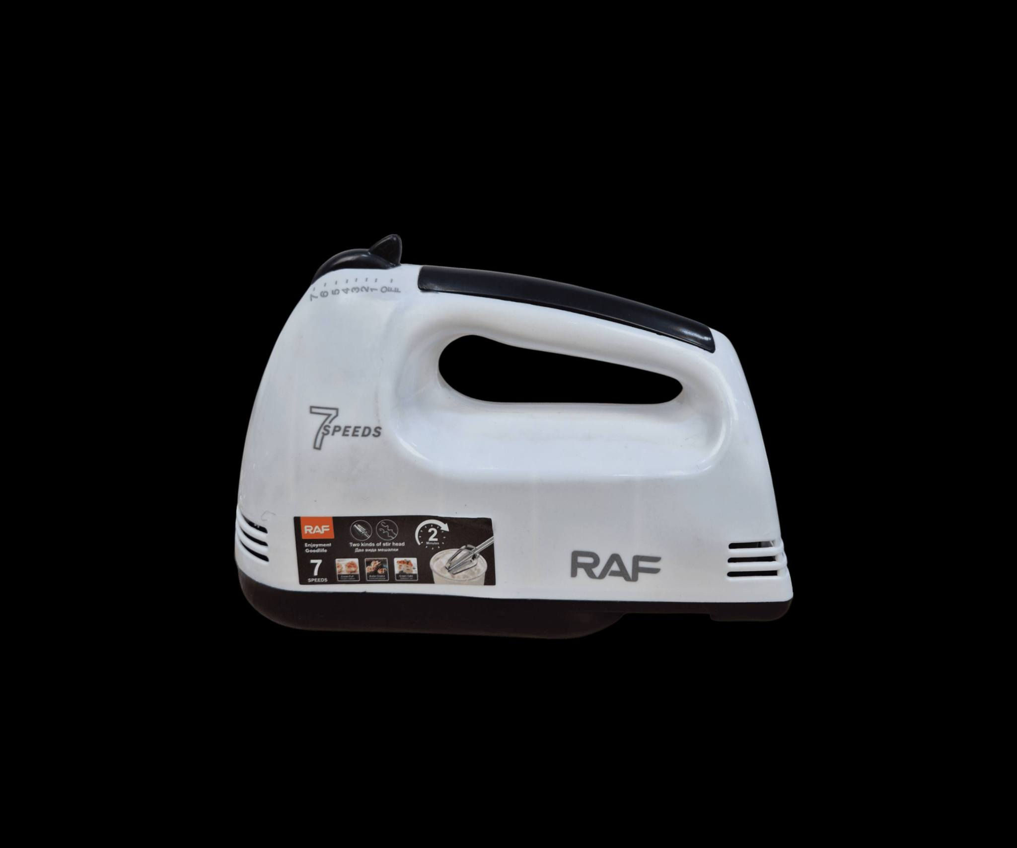 خلاط و عجانة من راف
الاستخدامات:

خفق البيض والكريمة والعصائر.

عجن العجائن الخفيفة مثل عجينة الكيك أو البيتزا.

تحضير الحلويات والمخبوزات المنزلية بسهولة.

مثالي للاستخدام اليومي في المطبخ بفضل تصميمه الثابت.

المميزات:

قوة عالية: محرك بقدرة 270 واط لخلط سريع وفعّال.

تحكم دقيق: 7 سرعات مختلفة تناسب كافة أنواع التحضير.

تصميم عملي: يحتوي على وعاء ستانلس ستيل بسعة 2 لتر مقاوم للصدأ.

خلاط يدوي ثابت: يمكن فصله واستخدامه بشكل يدوي حسب الحاجة.

رؤوس متعددة: مزود بـ 2 خفاقات + 2 خطافات للعجن.

زر إخراج سهل: لإزالة الملحقات بسرعة وأمان.

تشغيل آمن: مفتاح تشغيلإيقاف لتحكم كامل.

سهولة التنظيف: جميع القطع قابلة للفصل والتنظيف اليدوي.

محتويات الصندوق:

خلاط يدوي RAF R.6637W.

قاعدة تثبيت للخلاط.

وعاء ستانلس ستيل بسعة 2.0 لتر.

2 خفاقات (Beaters).

2 خطافات للعجن (Dough hooks).

دليل الاستخدام بعدة لغات.

ملاحظات:

الطاقة: 270 واط.

الجهد الكهربائي: 220-240 فولت ~ 5060 هرتز.

أبعاد الغلاف: 28 × 18 × 18 سم.

طول السلك: 90 سم.

متوفر بعدة ألوان مثل الأحمر والبرتقالي.

مناسب للمطابخ الصغيرة بفضل حجمه العملي.
السعر 21 الف والتوصيل داخل بغداد 3 الاف دينار وللمحافضات 5 الاف دينار


**إذا كنت صاحب هذا الإعلان وتريد حذفه لأي سبب، رجاءا أرسل رسالة إلى الدعم الفني**